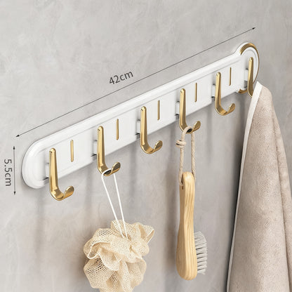 Wandhaken aus Aluminium, selbstklebend, spurlos