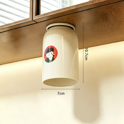 Magnetische Zahnbürsten-Ablage, wandmontierbar