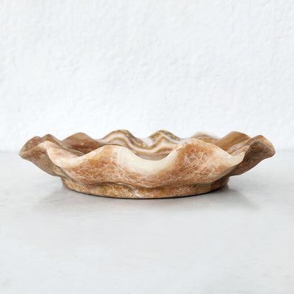 Marmor-Tablett, Naturstein, modern