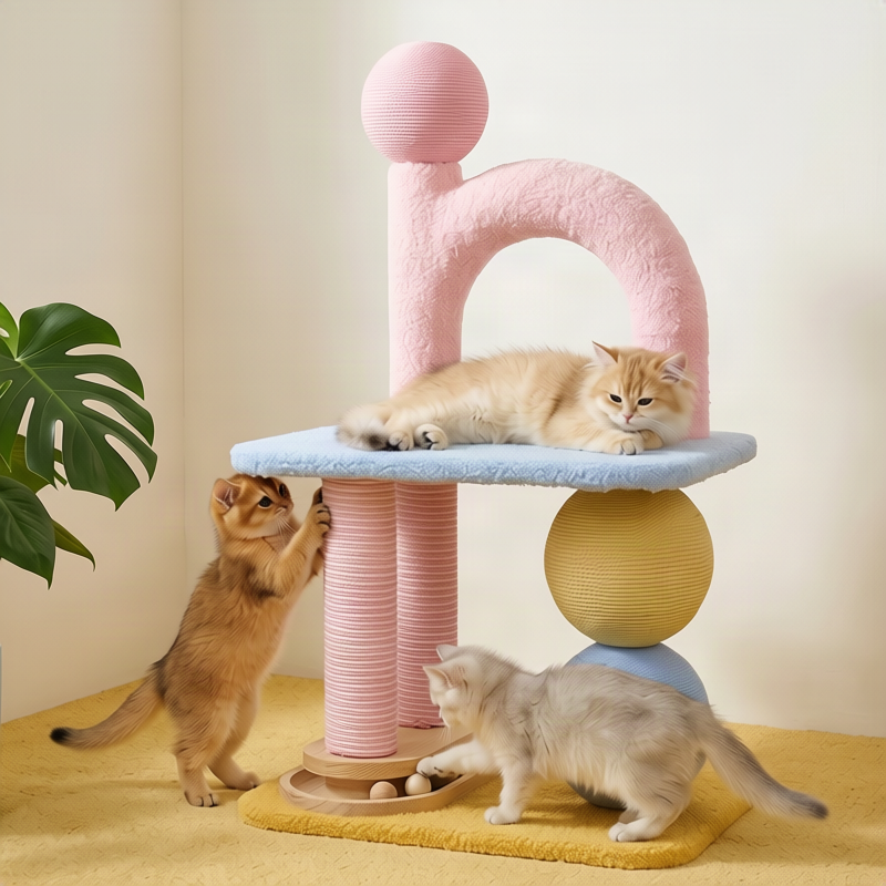 Kratztonne aus Sisal für Katzen