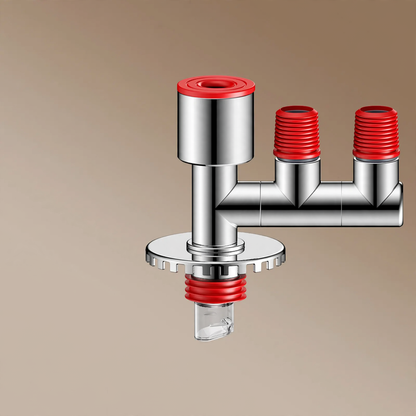 Abwasser-Verteiler für Waschmaschine und Waschbecken