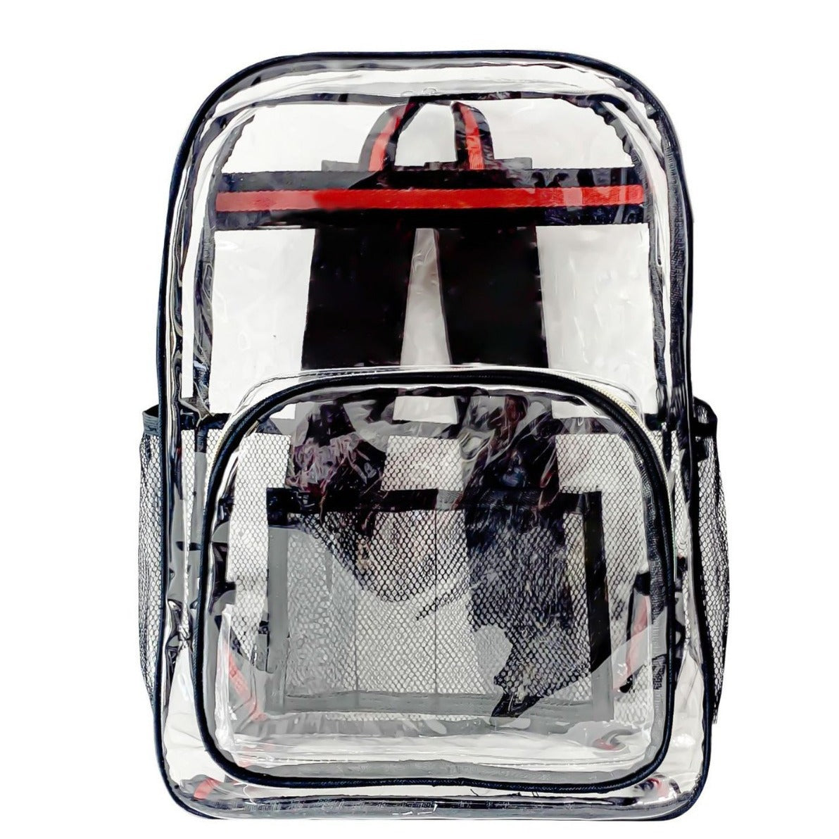 Transparenter Rucksack, PVC, wasserdicht