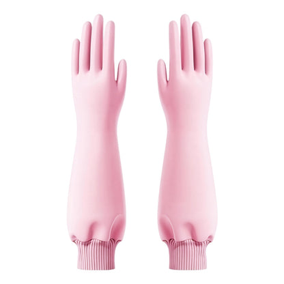 Küchenhandschuhe aus Gummi, 33 cm