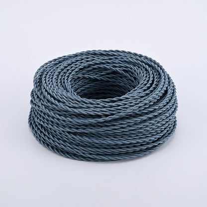 Textilummanteltes Stromkabel 2×0,75 mm²