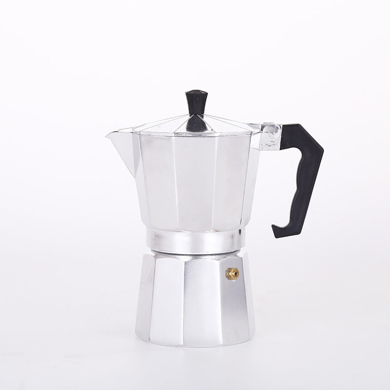 Espressokocher aus Edelstahl