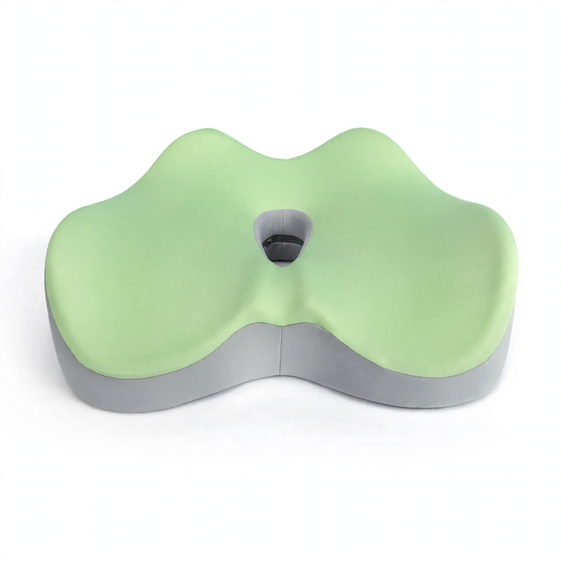 Sitzkissen mit Memory-Foam, Polyester, atmungsaktiv