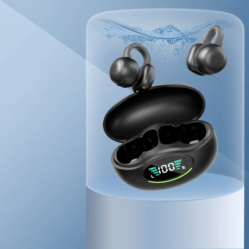 Ohr-Clip Bluetooth-Kopfhörer für Sport und Bewegung