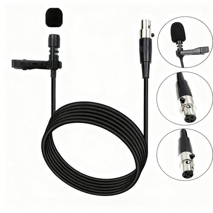 XLR-Adapterkabel für Funkmikrofone, 3-Pin/4-Pin