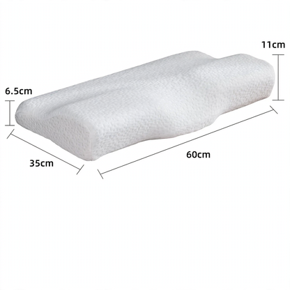 Nackenstützkissen aus Memory-Foam, Schmetterlingsform