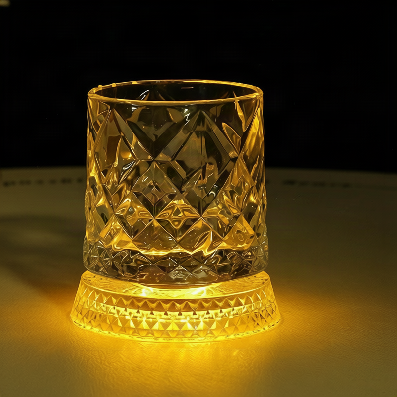Whiskeyglas aus Glas, 180 ml