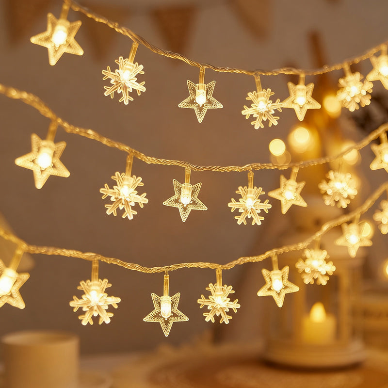 Solar-Lichterkette mit verschiedenen Motiven