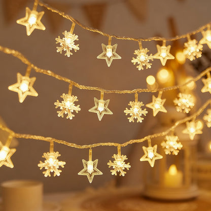 Solar-Lichterkette mit verschiedenen Motiven