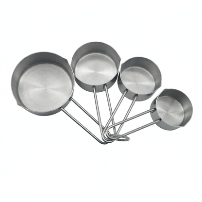 Edelstahl-Messlöffel-Set, 4-teilig