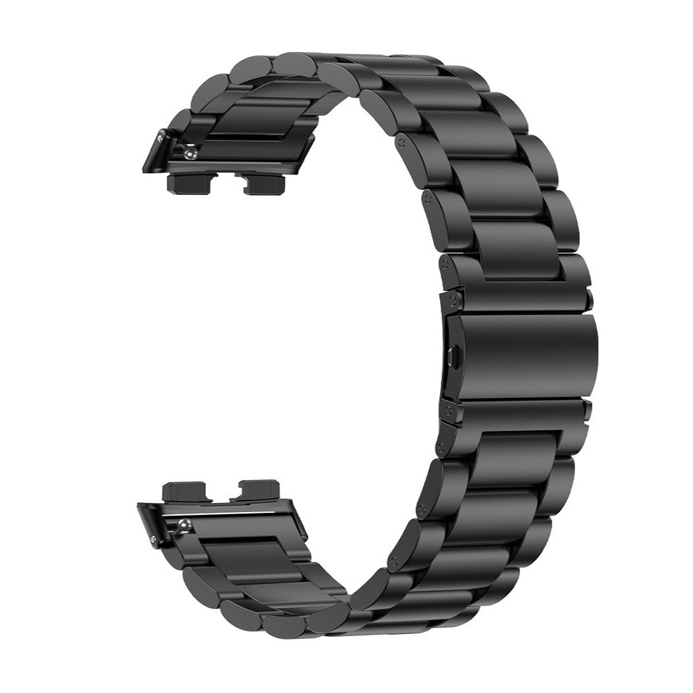Schwarzes Luxusarmband für Ultradünn Smartwatch