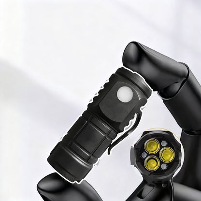 LED-Taschenlampe, aufladbar, 13–29 cm