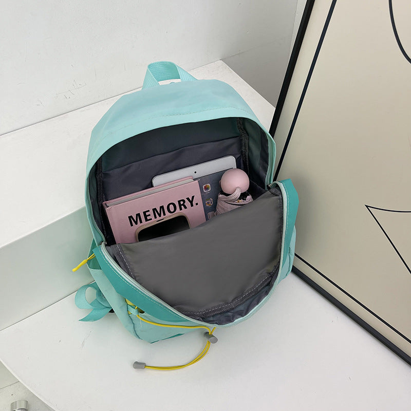Nylon-Rucksack, 20–35 L, mit Buchstabenmuster