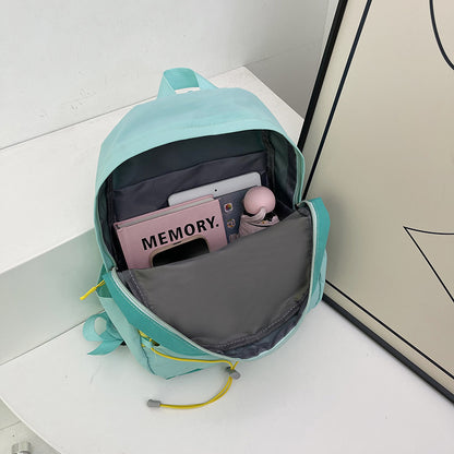 Nylon-Rucksack, 20–35 L, mit Buchstabenmuster