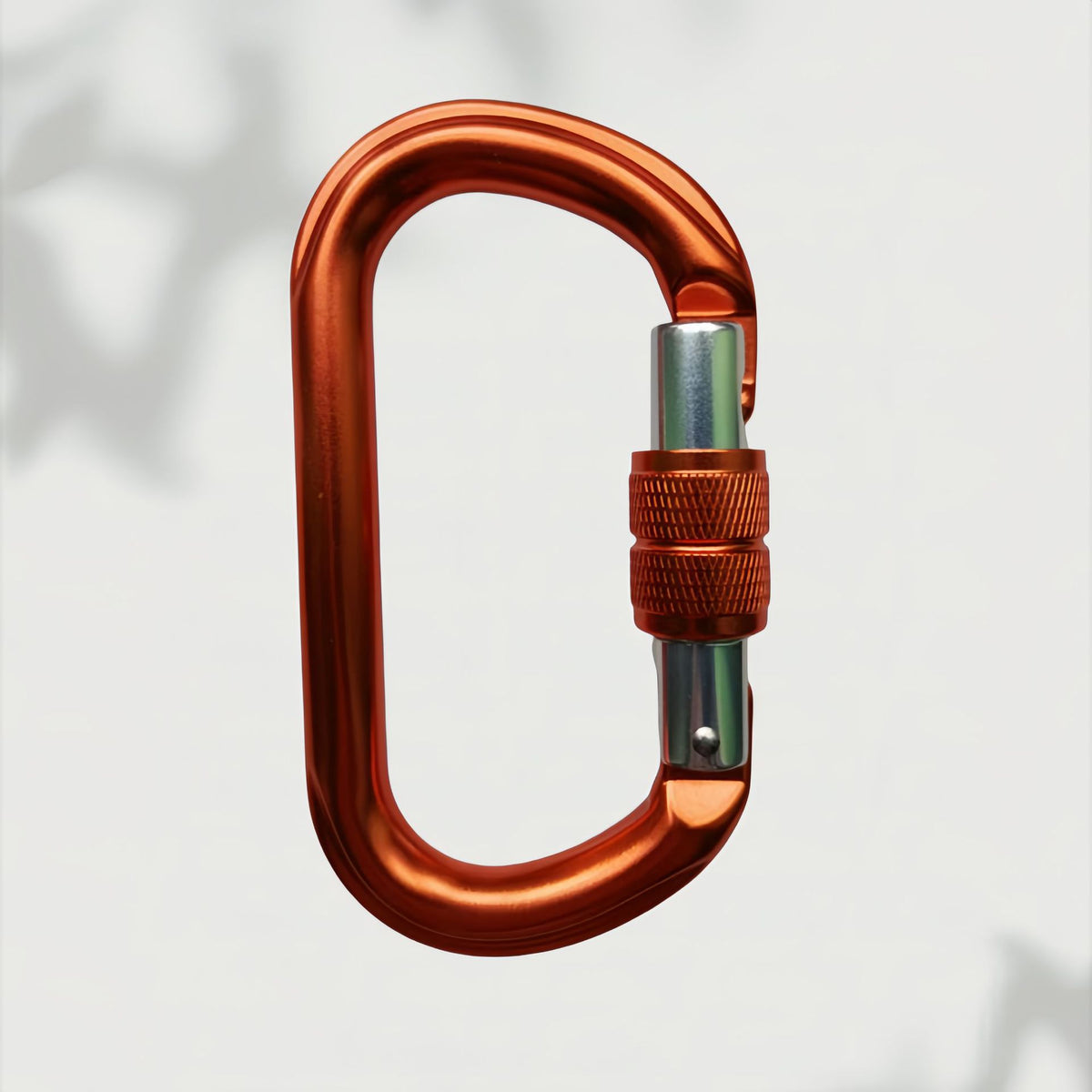 Stahlkarabiner für Klettern, 25 KN