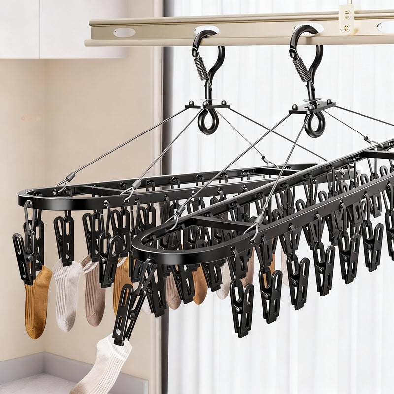 Sockentrockner mit Aluminium-Rahmen