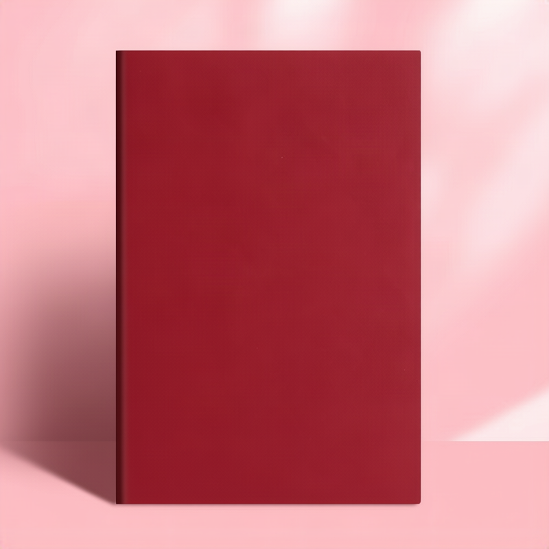 A5-Notizbuch, Echtleder, 100g Papier