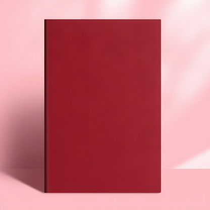A5-Notizbuch, Echtleder, 100g Papier