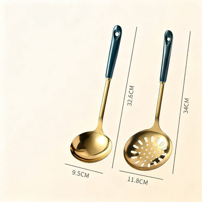 Kochbesteck-Set aus Edelstahl