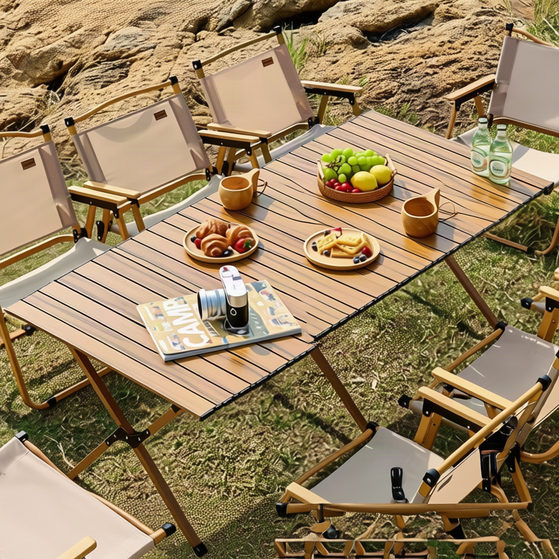 Klappbarer Campingtisch, tragbar und leicht