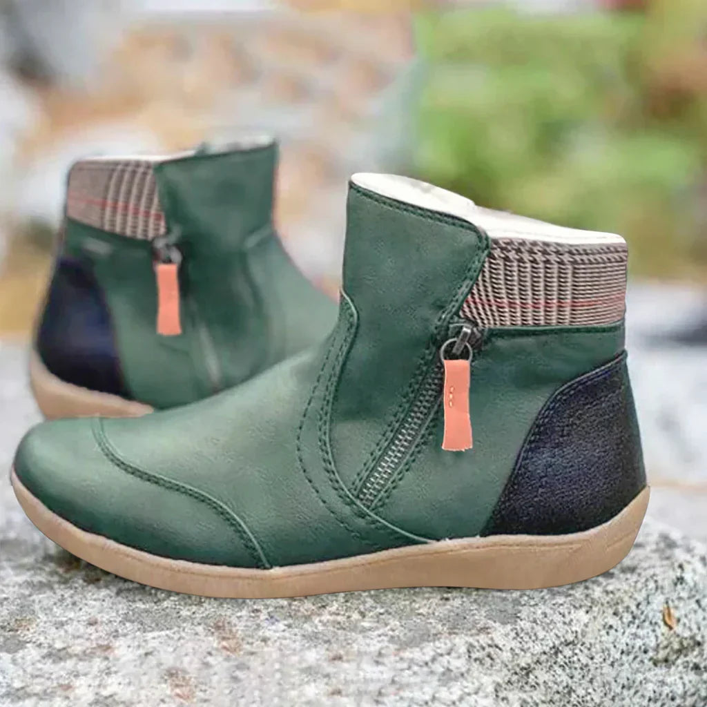Wasserdichte, orthopädische Lederschuhe