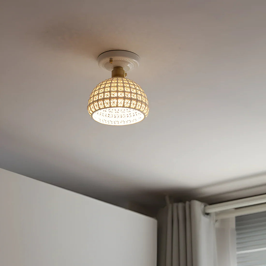 Brehn | Nordische Keramische Deckenlampe
