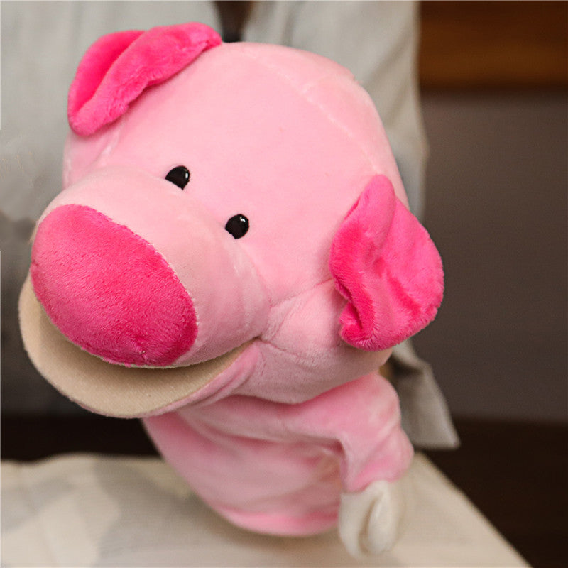 Handpuppe Hai mit beweglichen Armen