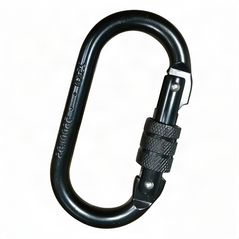 Stahlkarabiner für Klettern, 25 KN