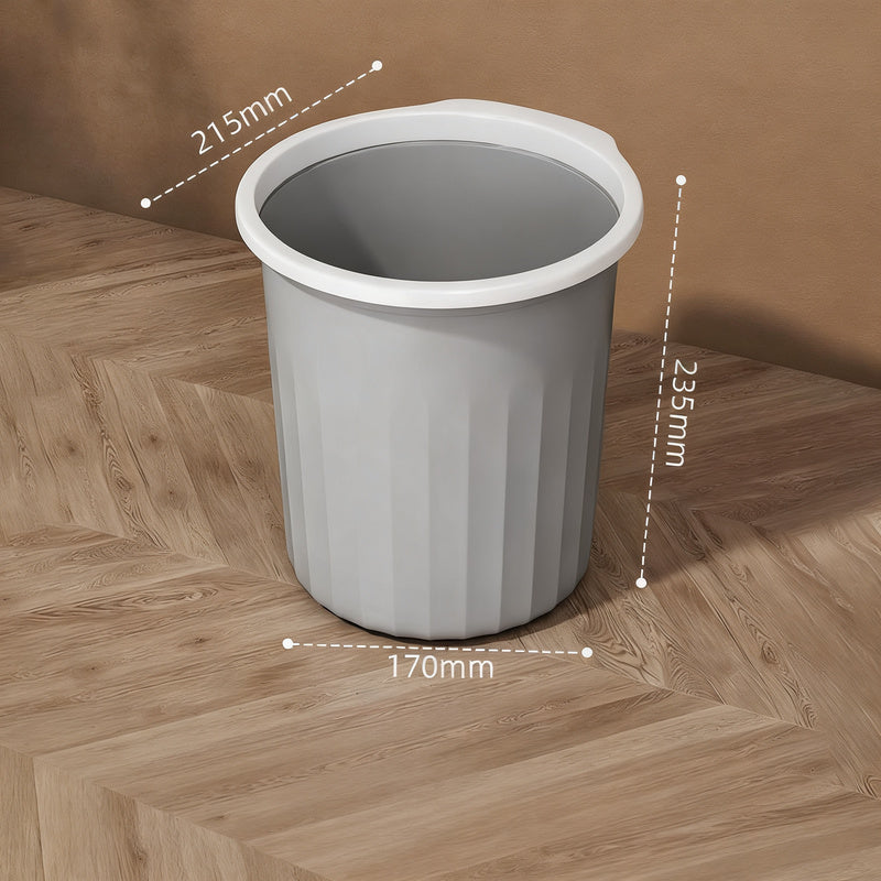Kunststoff-Papierkorb, 4 L, zylindrisch