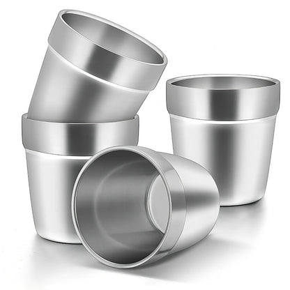 Doppelwandiger Edelstahlbecher 300 ml