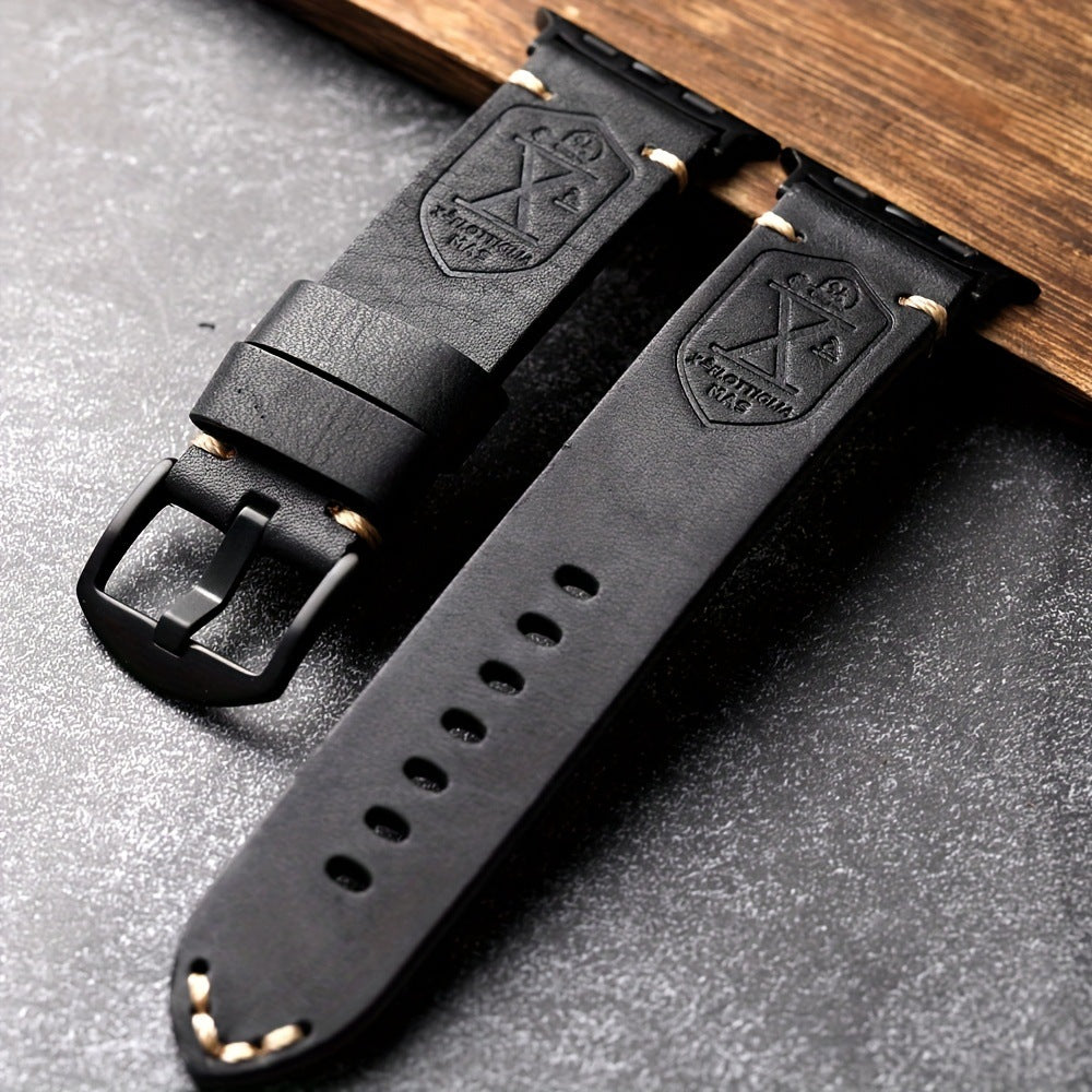 Vintage Uhrenarmband aus Rindsleder