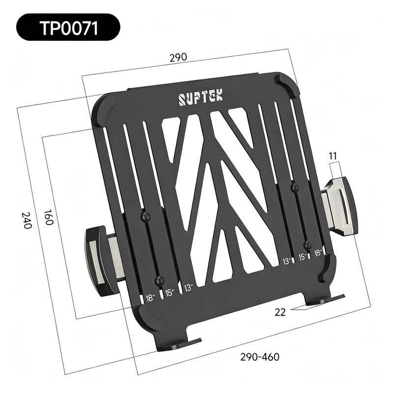 Laptopständer TP0071, 13–18 Zoll