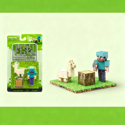 Magnetische Bausteine, Kunststoff, Kinderspielzeug