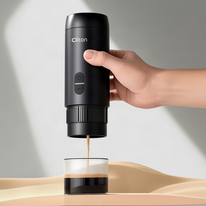 Espressomaschine, tragbar, halbautomatisch