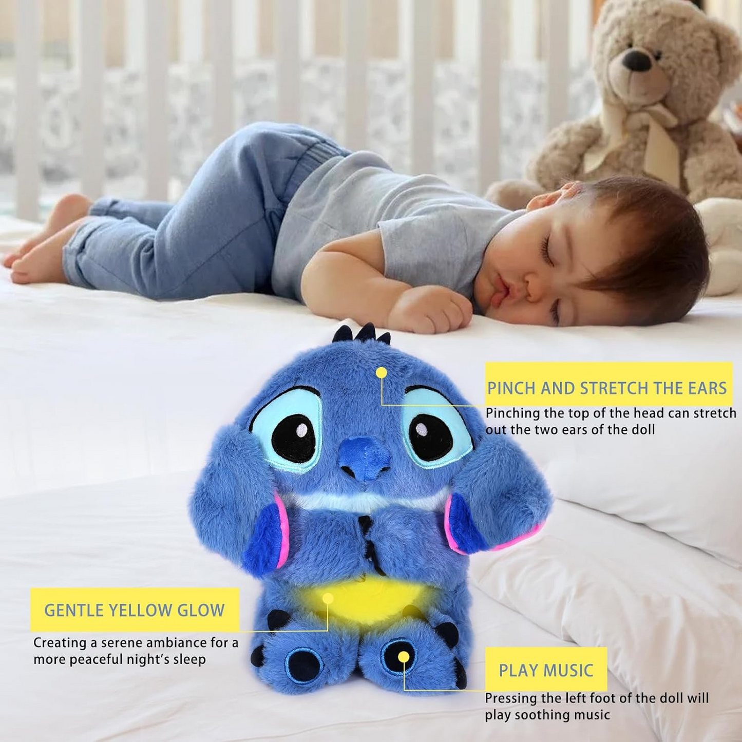Stitch Plush Schlafbegleiter | Brehn