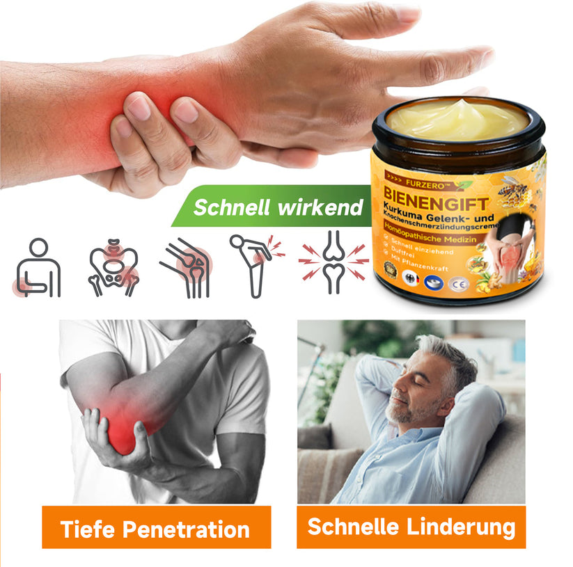 Bienen-Vital-Creme | Schnelle Schmerzlinderung | Brehn