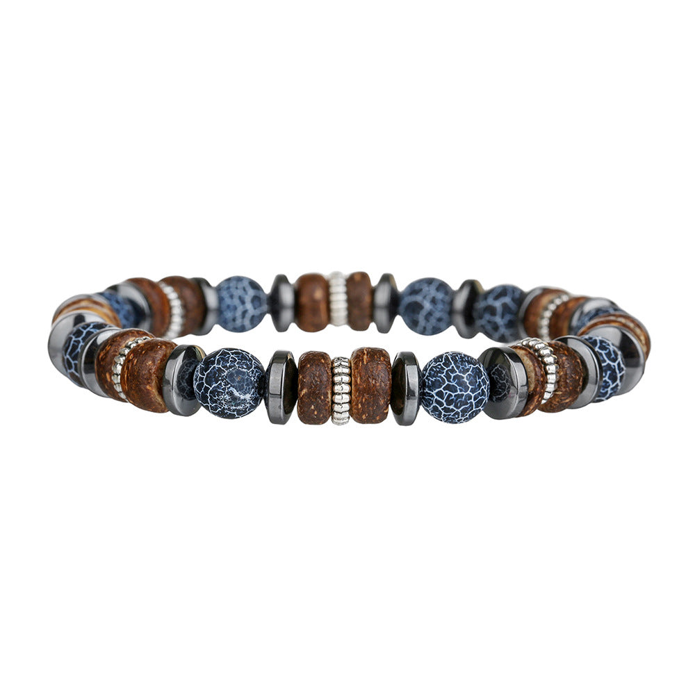 Perlenarmband aus Natursteinen