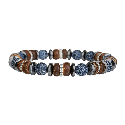 Perlenarmband aus Natursteinen