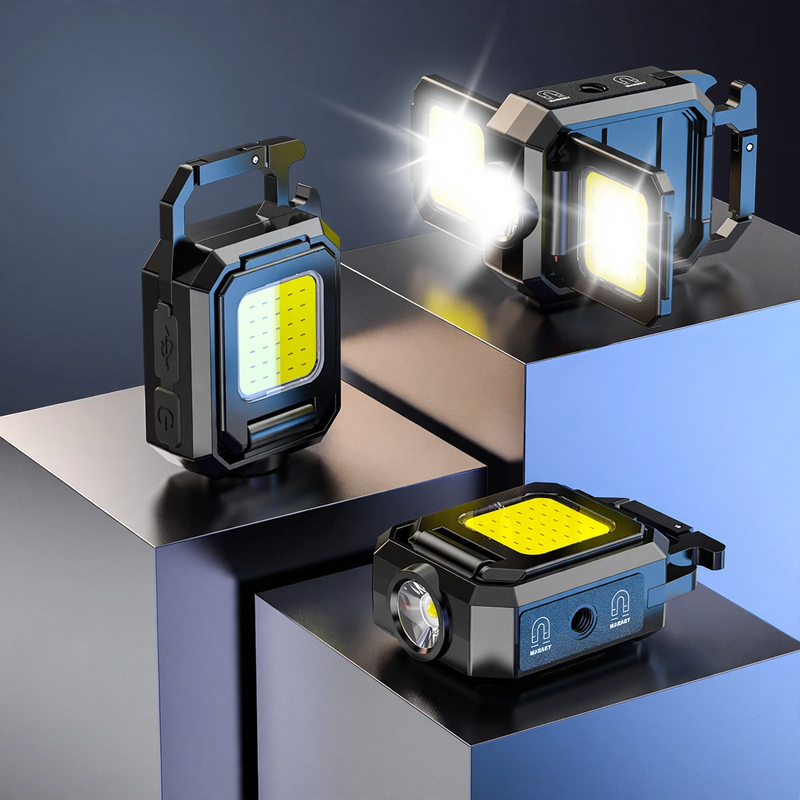 Aufladbare LED-Taschenlampe, 800 mAh