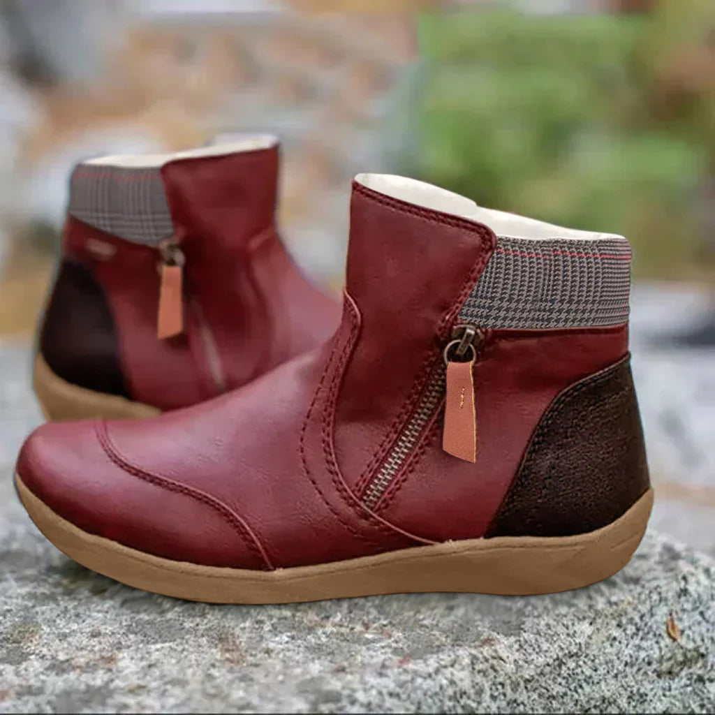 Wasserdichte, orthopädische Lederschuhe
