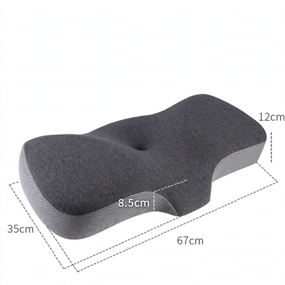 Ergonomisches Nackenstützkissen aus Gedächtnisschaum