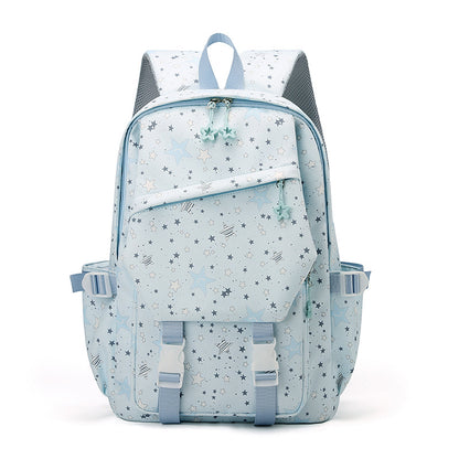 Großer Rucksack aus Polyester, atmungsaktiv