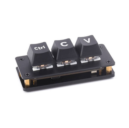 Programmierbare Mini-Tastatur, 3 Tasten