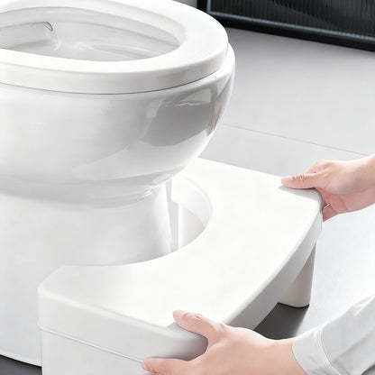 Toilettenhocker aus Kunststoff