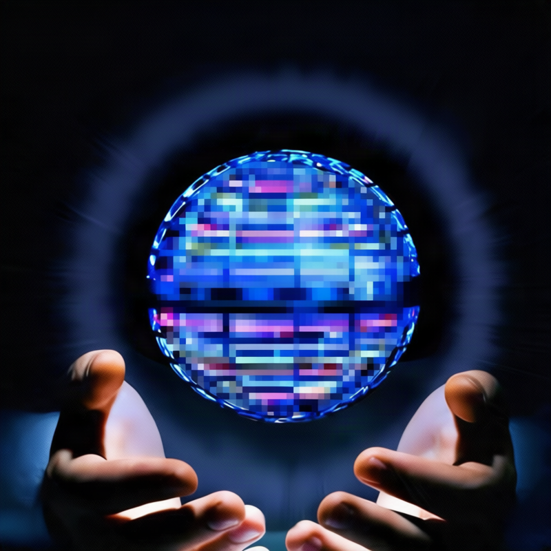 LED-Flugball, leuchtend, mit Fernbedienung