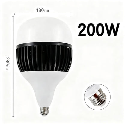 LED-Kugelleuchte E27, 50–200 W