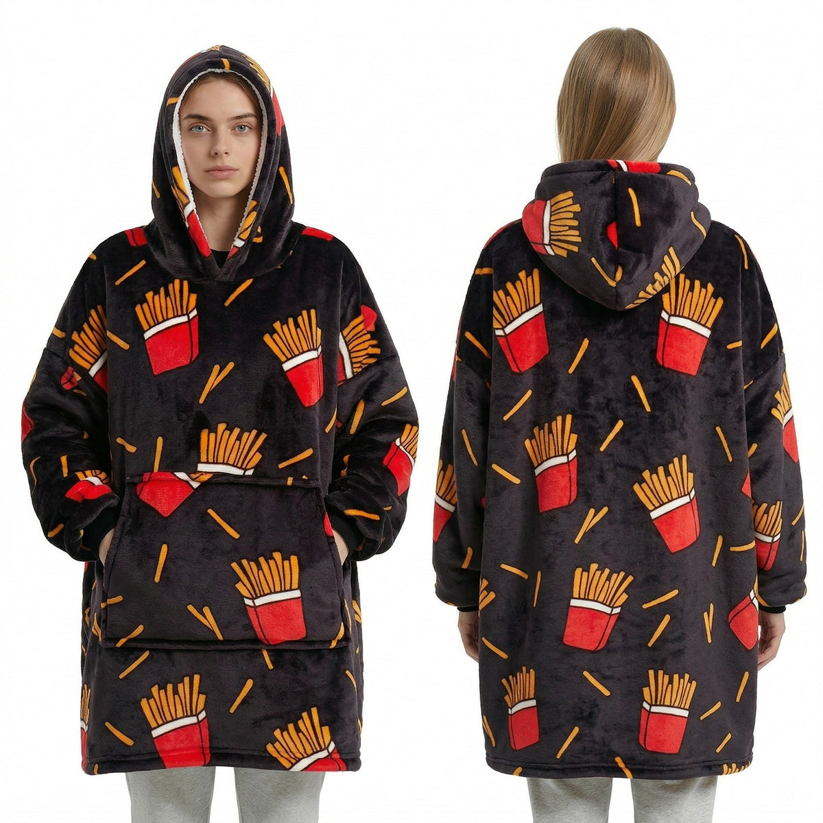 Tragbare Decke aus Fleece, 350 g/m²
